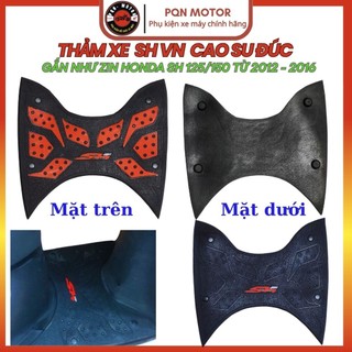Thảm để chân Sh 2012-2016. Thảm Cao Su Sh 125/150i Dày Đẹp