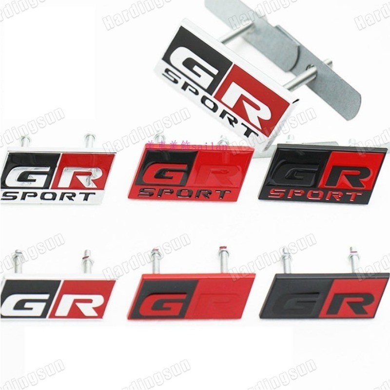 Nhãn dán xe GR SPORT Toyota, phù hợp cho GT86, nhãn lưới, trang trí thân xe