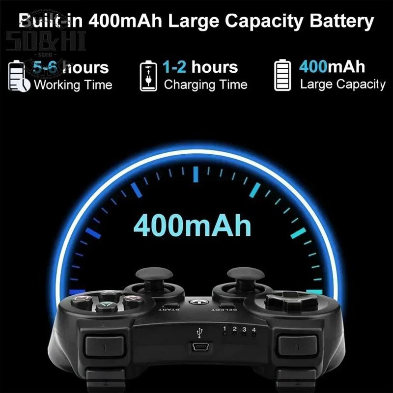 Bộ điều khiển SDHI PS3 Hỗ trợ tay cầm chơi game không dây cho Play Station 3 Joy Console cho PS3 Con