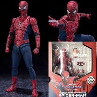 Marvel Avengers 3 SHF Tobey Maguire Spider-Man No Way Home Đồ chơi mô hình nhân vật hành động được khớp nối hoàn toàn