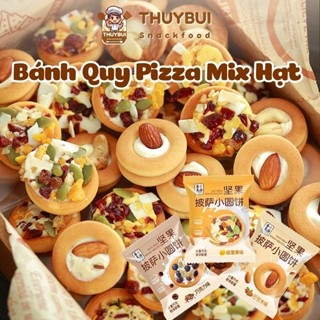 Bánh Pizza Biscotti Nutwich Bánh Quy Mix Hạt Dinh Dưỡng / Bánh Pizza Hạt, Bánh Nướng Hạt Ngũ Cốc
