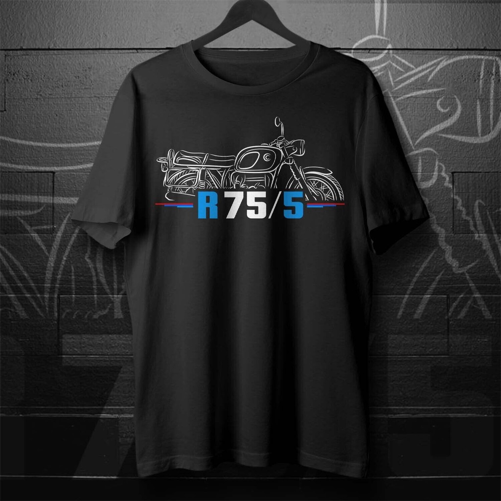 Áo thun Bmw R75 / 5, Áo thun xe máy cho người lái xe Bmw