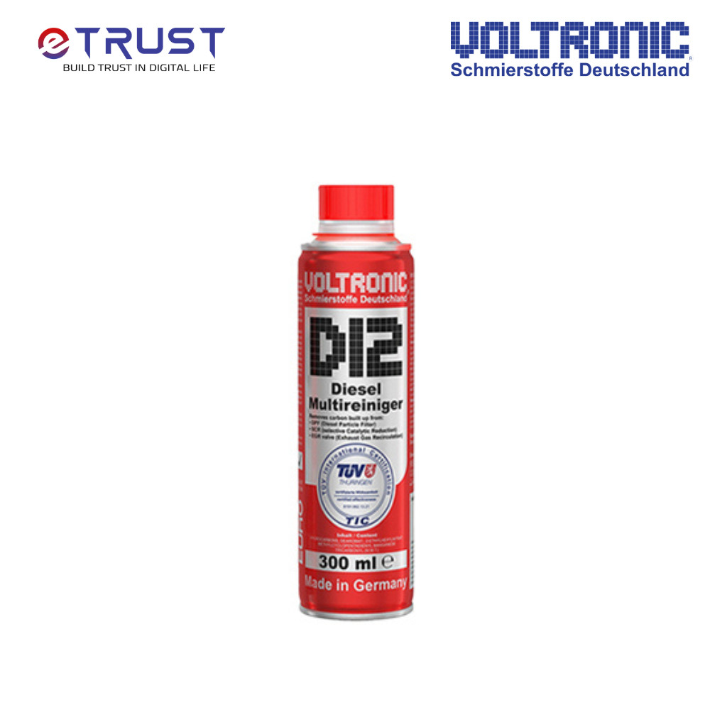 Phụ gia vệ sinh hệ thống dầu và kim phun dành cho động cơ diesel VOLTRONIC d12 diesel multireiniger