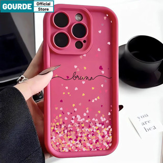  Ốp Lưng iPhone đẹp nhám Tình yêu Họa Tiết Ốp Điện Thoại Silicon Mềm Chống Sốc Bảo Vệ Camera Cao Cấp Cho iPhone 16 15 14 12 13 11 Pro Max IP 7 8 Plus Iphon X XS XR XsMax-Gourde Case 