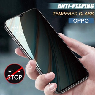 Kính cường lực chống nhìn trộm full màn Cho OPPO F9 F11 A3 A5S A5 A9 2020 A12 A15 A16 A17 A18 A31 A33 A38 A52 A53 A54 A55 A58 A60 A74 A76 A77 A78 A91 A92 A93 A94 A95 A96 A98 Reno 3 5 6 7 8 11 12 13 14 F