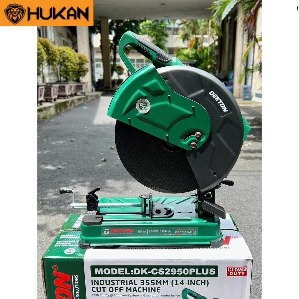 Máy cắt sắt DEKTON DK-355- công suất 2950w- chính hãng 2023 . HK Chính hãng