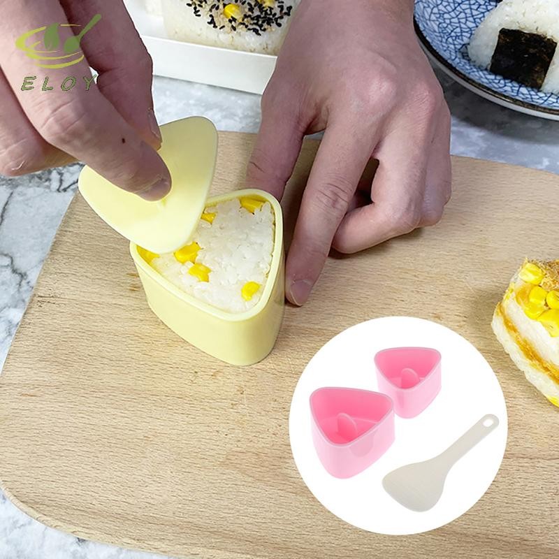[MAO] Khuôn Sushi Onigiri Rice Food Press Khuôn Làm Sushi Hình Tam Giác Bộ Sushi VN