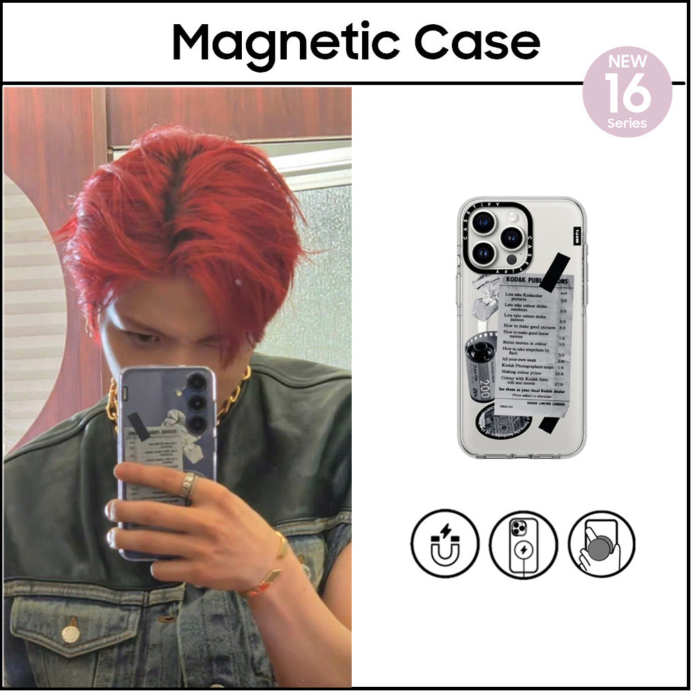 CASETi ENHYPEN HEESEUNG Y2K Dán Nhựa Cứng Acrylic Ốp Lưng Cho iPhone 16 11 12 13 14 15 Plus Pro Max 