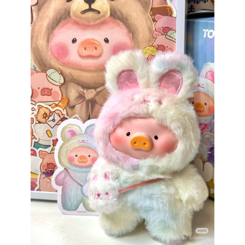 [Biểu tượng ẩn lớn] Toyzero + Teddy Lulu 2.0 the Piggy Lulu pig Joyful Time Series Blindbox Lulu ❈ 2