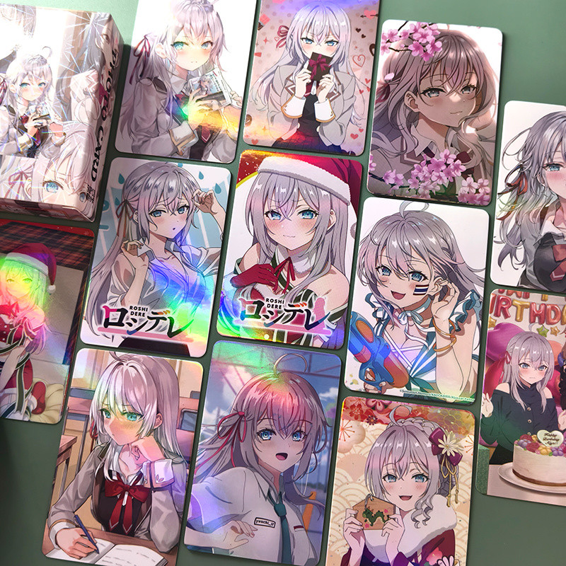 Từ Thời Gian Nga Nhút Nhát Ghế Tiếp Theo Ellie Classmate Laser Photocard Ngoại Vi Tự In Polaroid LOM