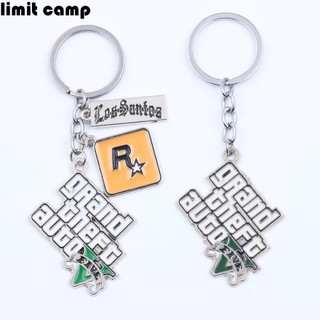 Giới HẠN CAMP Game GTA V Móc Khóa PS4 Xbox PC Game Dành Cho Nam Bé Trai Muti-Pendant Dành Cho Người Hâm Mộ Trò Chơi GTA Chìa Khóa