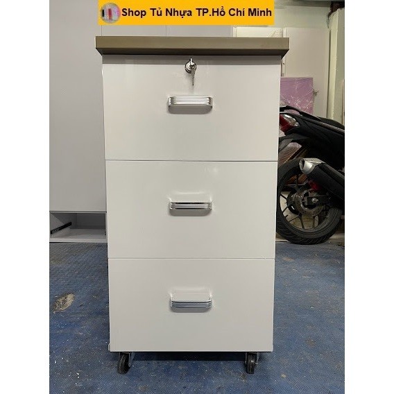 Tủ, Kệ Đầu Giường Nhựa Đài Loan Cao 70cm Ngang 42cm K046