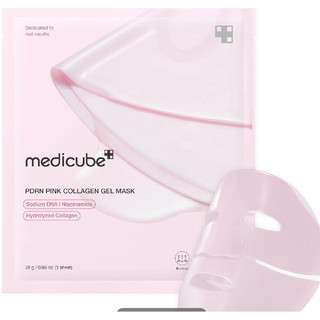  Bộ mặt nạ gel collagen hồng Medicube PDRN 4 cái bộ mặt nạ chăm sóc da mặt MZ6U 