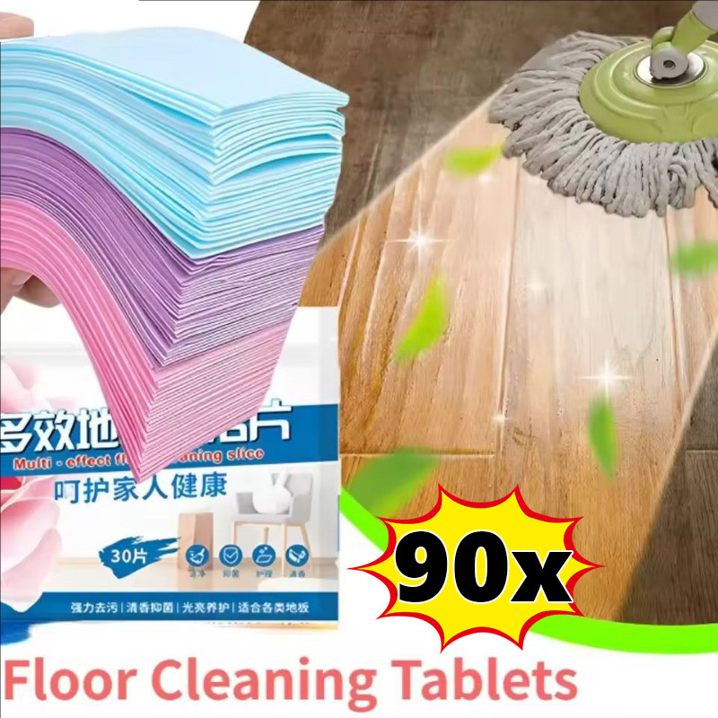 [3-5 ngày đến] Hòa tan nhanh với các enzyme phân hủy sinh học, viên làm sạch sàn 30 / 60 / 90 chiếc 