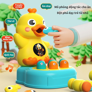 Đồ Chơi Vịt Ăn Hạt Đa Năng Cho Bé Ánh Sáng Âm Nhạc Cho Bé - Giải Trí, Phát Triển Kỹ Năng Vận Động