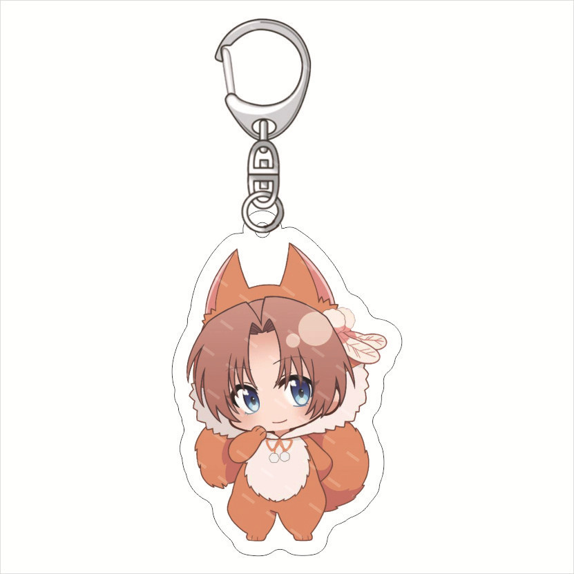 Móc Khoá, Mô Hình Standee Anime Akatsuki no Yona Trang Trí Bàn Học