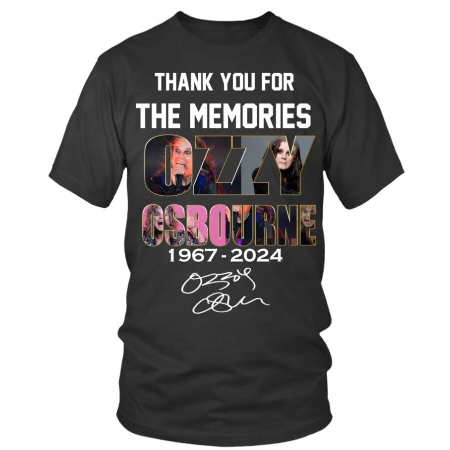 Áo thun ngắn tay Ozzy Osbourne 1967-2024