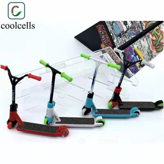 Coolcells Finger Scooter, Scooter Model Movement Mini Scooter, Party Favors Mô phỏng Fingerboard Hợp kim Fingerboard Ván trượt ngón tay Cha mẹ-Con
