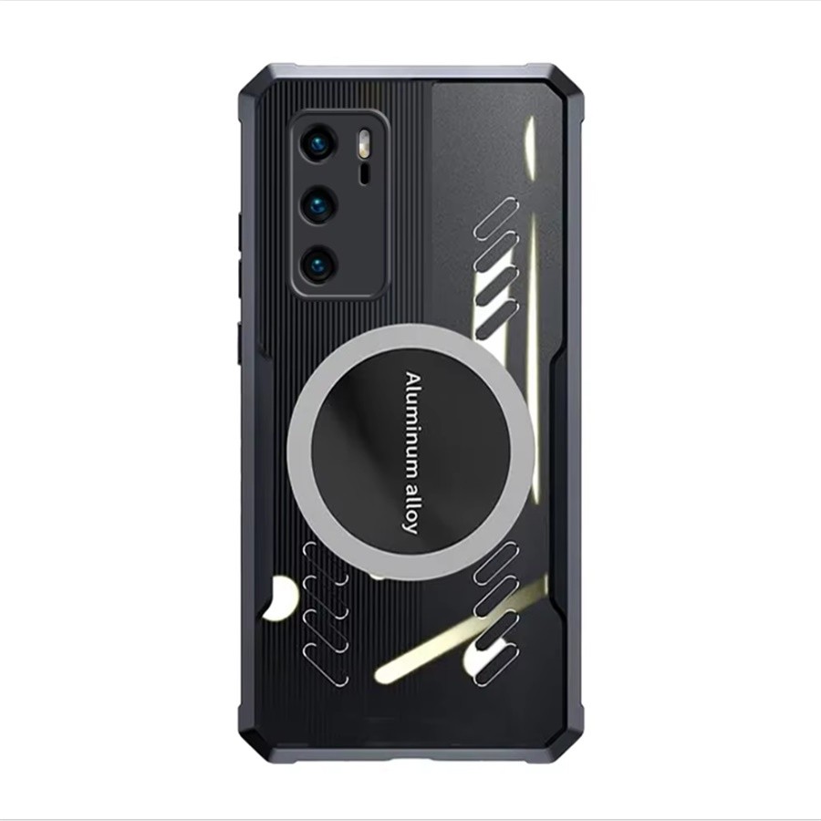 Ốp Lưng Cho Huawei P30 P30 Pro P30 Plus P40 Lite P30 Lite Mate 20 Pro Vỏ Tản Nhiệt Thoáng Khí Trong 