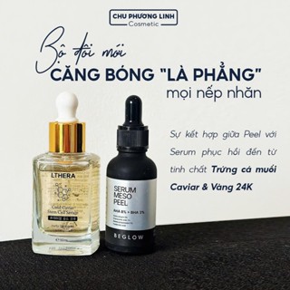 Combo peel da Meso và Serum trứng cá tầm 24K CB015