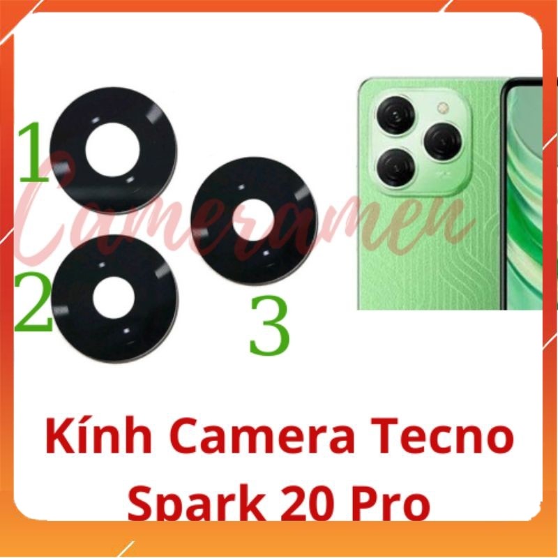 Kính Camera Tecno Spark 20 Pro , Spark20 Pro ( Siêu Sale )