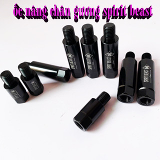 Ốc Chuyển Chân Gương Spirit Beast Nhôm CNC – Độ Xe Sirius, SH, AB