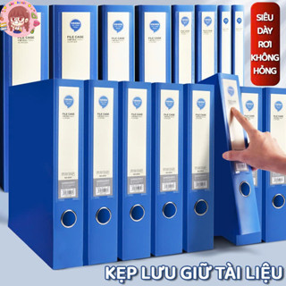 File Hộp Đựng Hồ Sơ Tài Liệu A4 Nhiều Kích Thước, Kẹp Tài Liệu Giúp Lưu Trữ Tài Liệu Được Lâu Hơn