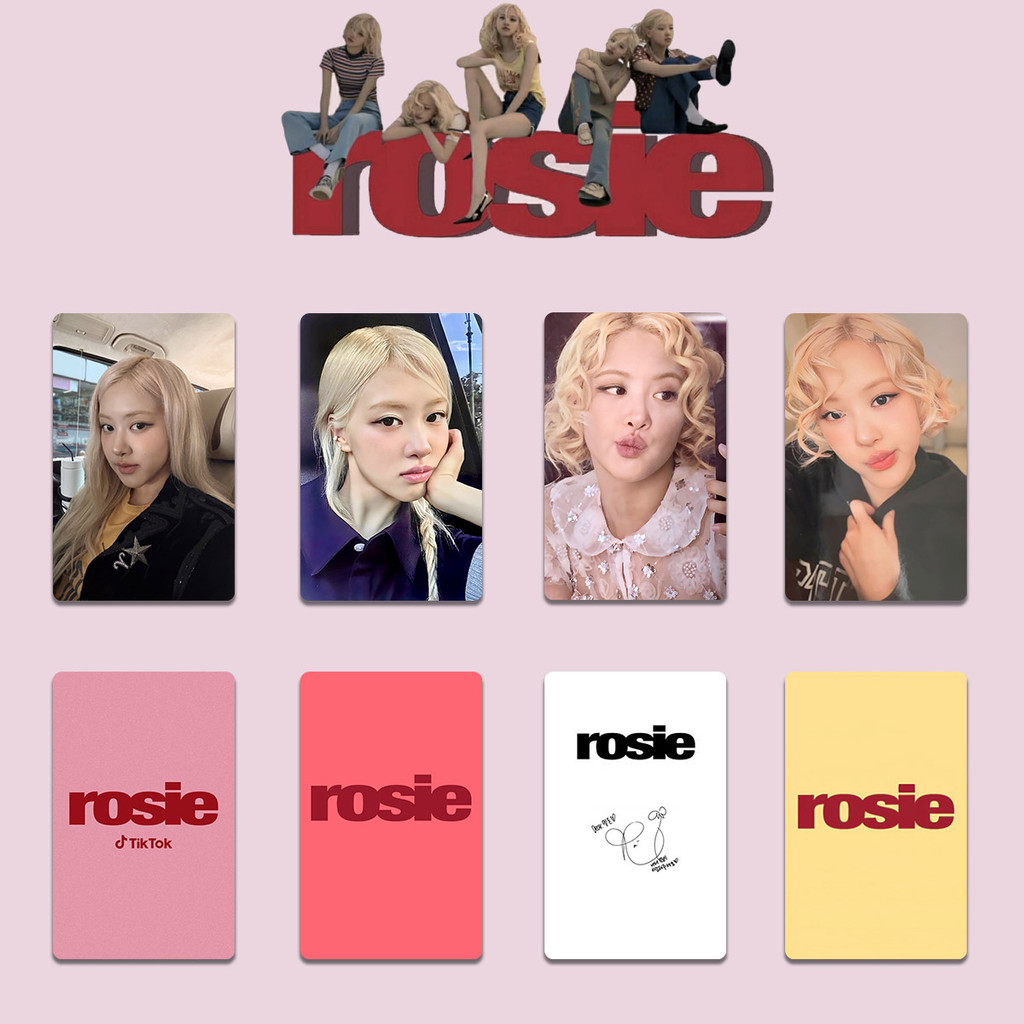 2-16 chiếc BP ROSE rosie độc hại đến cuối Thẻ Lomo JENNIE Mantra LISA SOLO ROCK STAR WORLD TOUR TẠI 