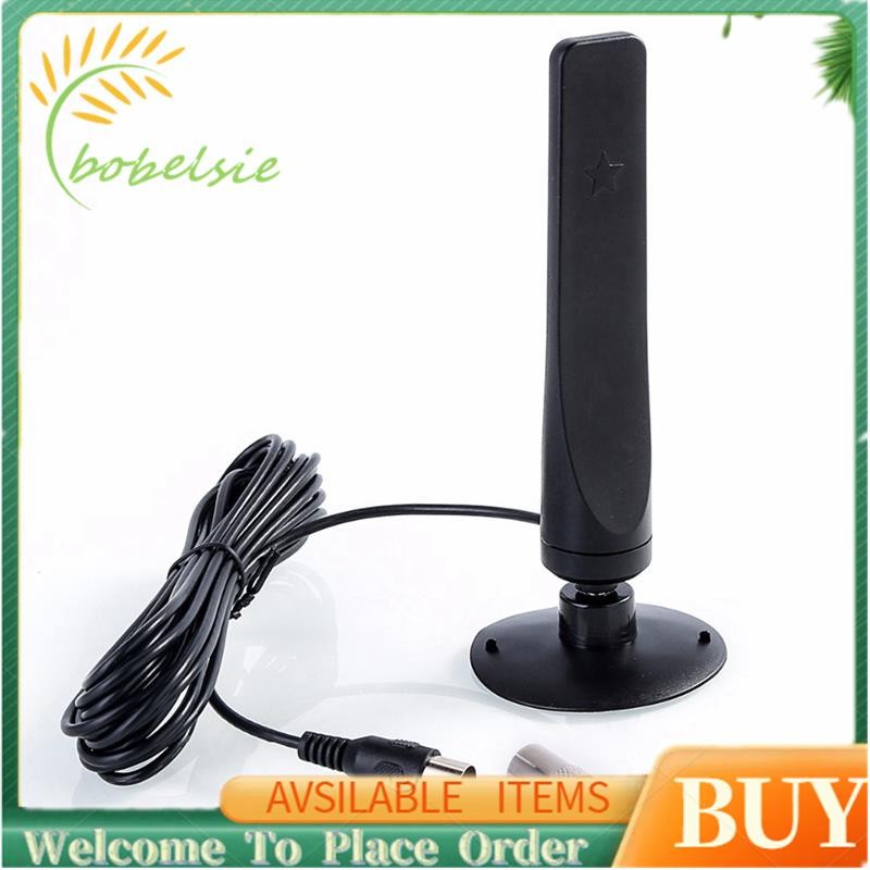 Ăng-ten TV kỹ thuật số trong nhà 1080P 1 Cái Tăng cường Bộ thu tín hiệu hoạt động Bộ khuếch đại Ăng-ten TV HDTV Mini DVB-T2