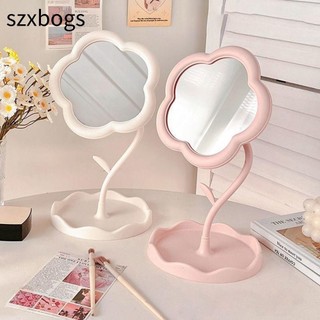 Gương trang điểm SZXBOGS, Gương trang điểm hình hướng dương đa năng, Gương làm đẹp độ phân giải cao có thể tháo rời