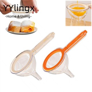 Bộ lọc phễu YYLINGX, Lưới lọc đa chức năng siêu mịn, Sàng lọc tái sử dụng cho sữa chua cà phê sữa đậu nành