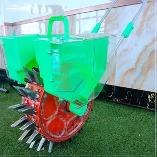 Máy gieo hạt tự động, Kết hợp bón phân thẳng hàng, 40 răng - 20 răng kép - 7.5cm, máy gieo hạt, máy tỉa bắp, mỏ inox