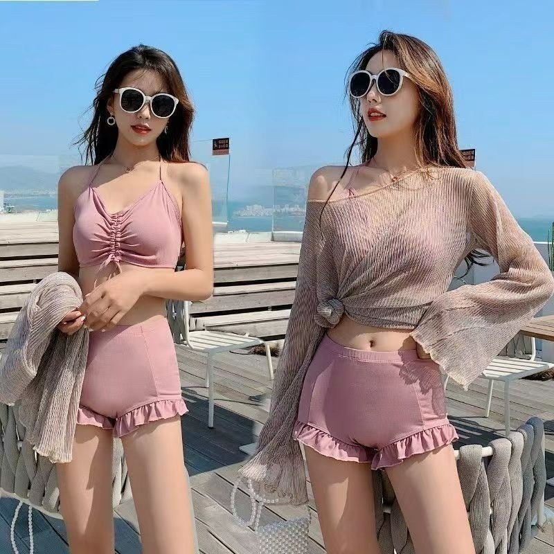 Bộ Đồ Bơi Bikini Ba Mảnh Thời Trang Cao Cấp Quyến Rũ Cho Nữ