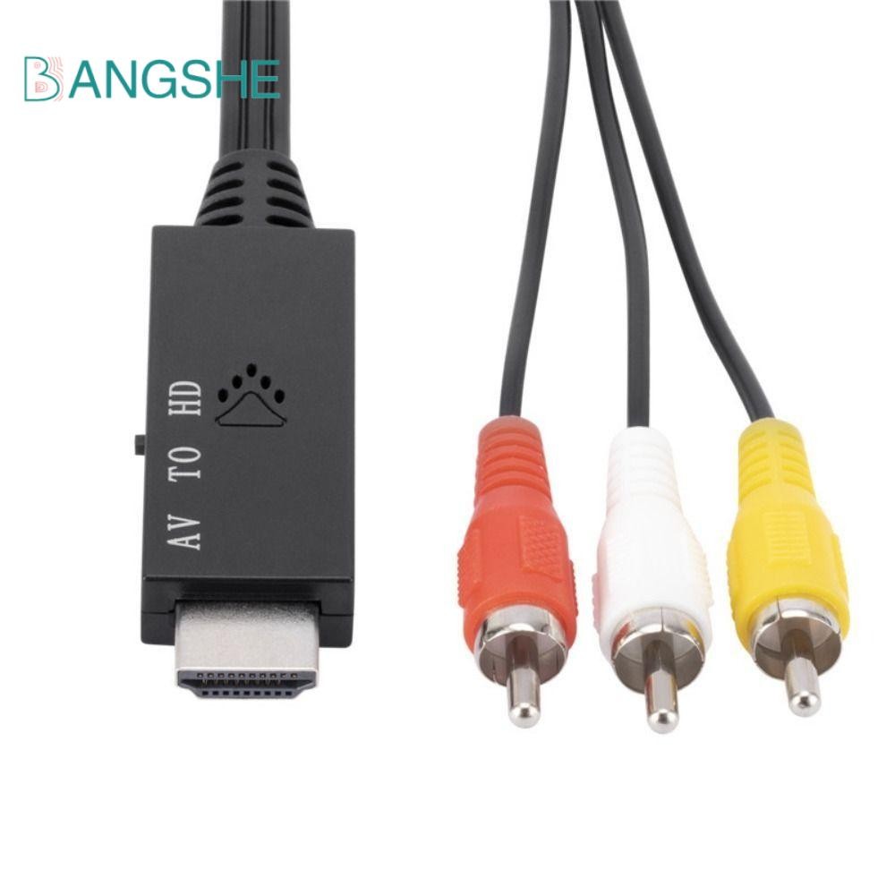 Cáp BANGSHE HDMI sang AV, Cáp AV sang HDMI AV 1m (39,37in), Bộ chuyển đổi HDMI sang AV HDMI sang AV 