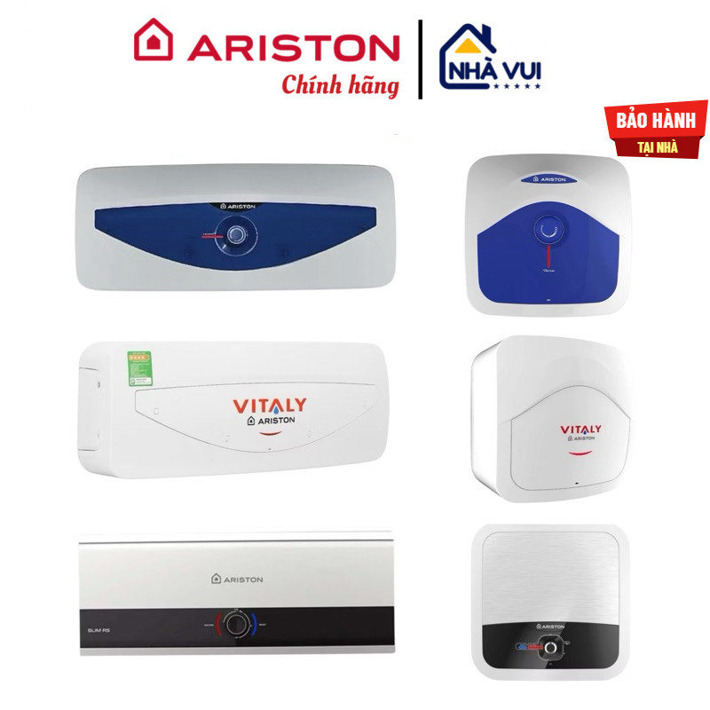 Bình Nước Nóng ARISTON SLIM3/Andris2/ Blu/Vitaly - Chính Hãng Bảo Hành Tại Nhà