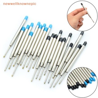 Newwellknownepic 10 Chiếc Mực Xanh parker Phong Cách Tiêu Chuẩn 1.0 Mm Bút Bi Nạp Lại ngòi Vừa VN