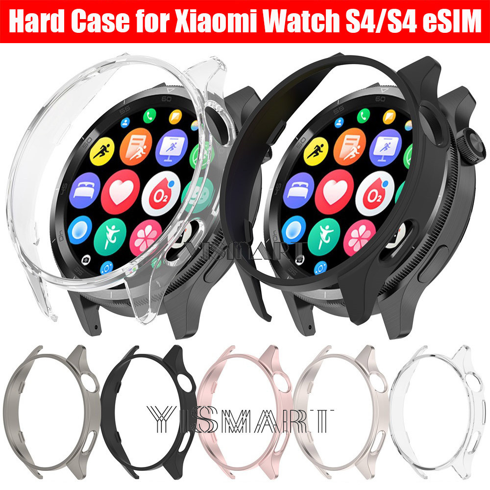 Ốp Lưng Cứng Rỗng Cho Xiaomi Watch S4 Ốp Lưng Chống Sốc Cho Xiaomi Watch S4 eSIM Đồng Hồ Thông Minh 