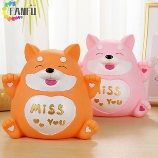 Fanfuzouzu Puppy Piggy Bank Quà tặng lễ hội an toàn cho trẻ em không thấm nước