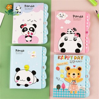 Mntt Mật Khẩu Nhật Ký Đồ Dùng Học Tập Sáng Tạo Có Khóa Học Sinh Hoạt Hình Kawaii Notepad