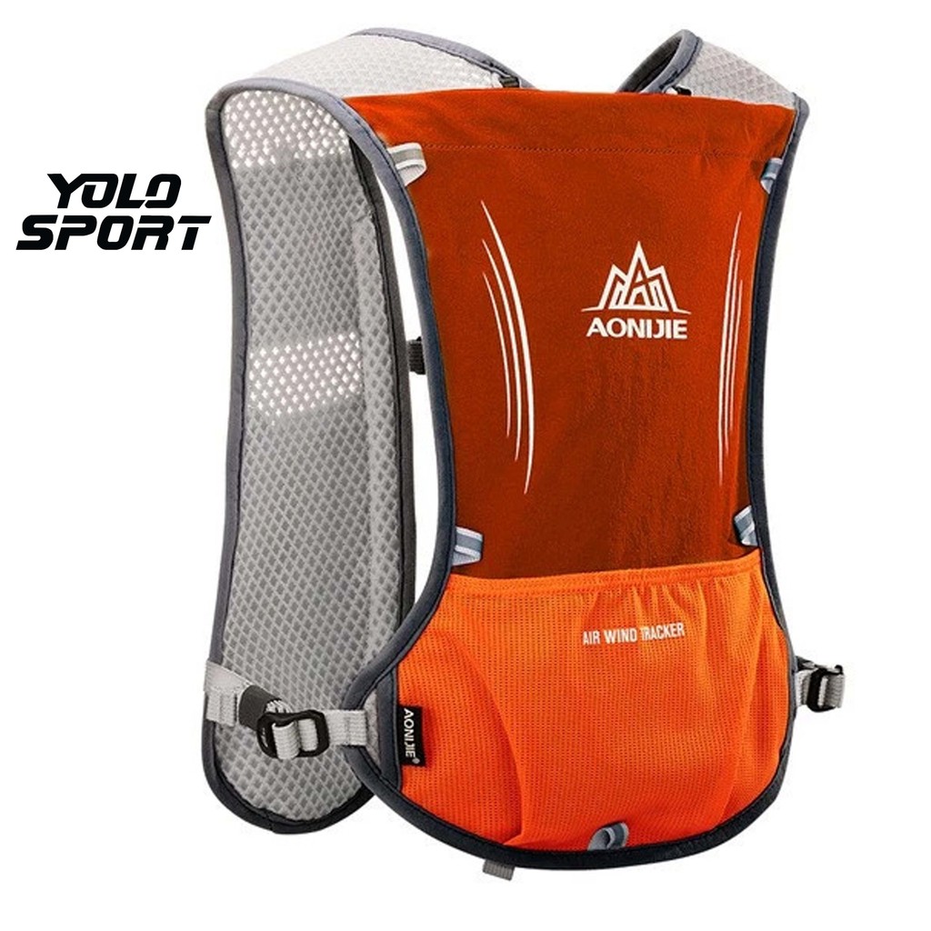 Balo Thể Thao Vest Nước Chạy Bộ Marathon Đạp Xe Trekking Thể Thao Aonijie E913S Có Túi Điện Thoại Du