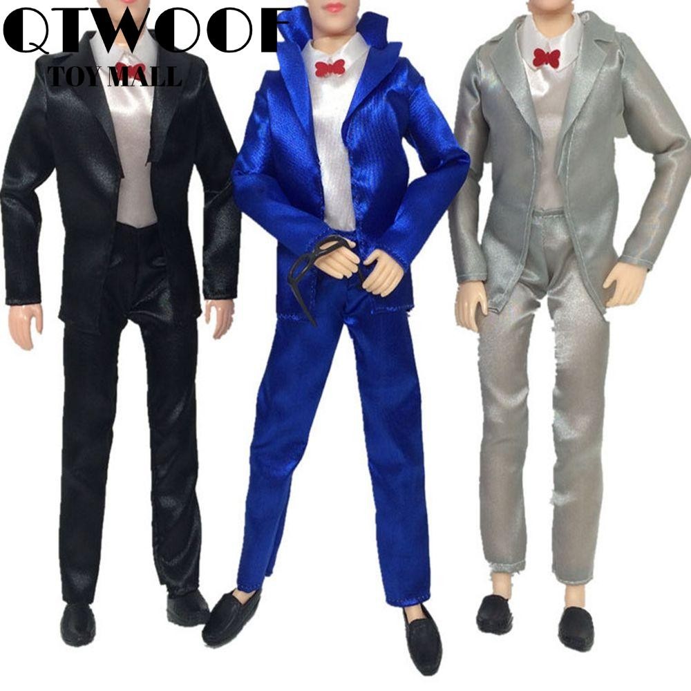 QTWOOF   Bộ đồ thời trang cho búp bê 30cm