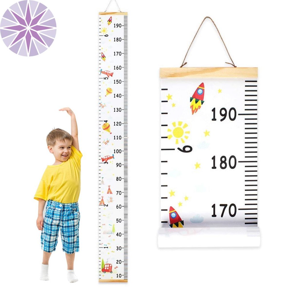 Trẻ Em Thước Đo Chiều Cao Từ Bé Đến Người Lớn Có Thể Tháo Rời Cuộn Lên Trẻ Em Biểu Đồ Đo Chiều Cao S