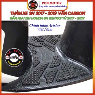 Thảm Để Chân Sh 2017 - 2019, Sh 2012 - 2016, Sh 125/150i Vân Carbon Chính Hãng Aristar