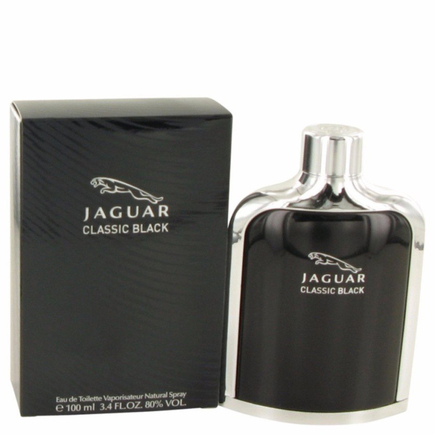 Nước hoa nam authentic Jaguar Classic Black eau de toilette 100ml (Mỹ)