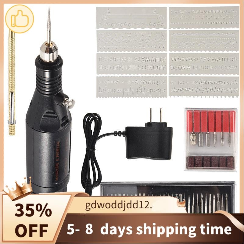 Bút Khắc, Bộ Dụng Cụ Khắc Cho Kim Loại Đá Thủy Tinh Gốm Nhựa Gỗ Trang Sức Có Đầu Đánh Bóng, Scriber 