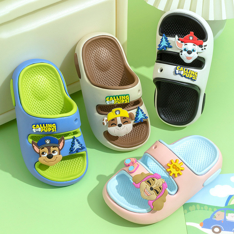 AYUER Paw Patrol Dép Trẻ Em Mùa Hè 2026 Mới Bé Trai Và Bé Gái Trong Nhà Tắm Dép Chống Trơn Trượt