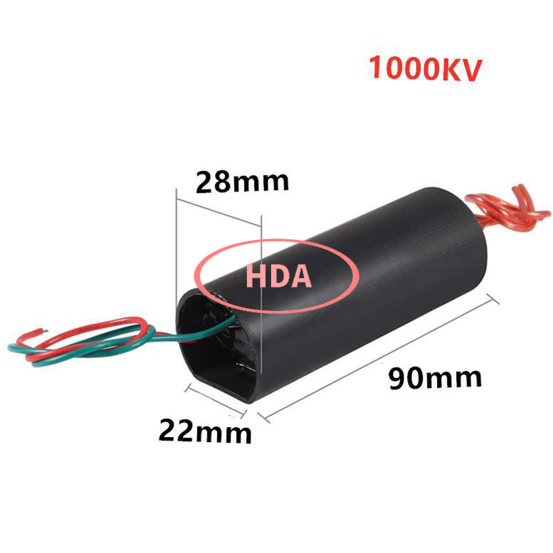 Kích Điện Cao Áp, Vào 3V7-6V ra 400KV 1000KV (Máy đánh lửa, dùi cui) - Module tăng áp