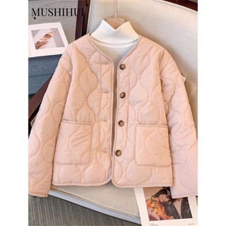 MUSHIHUI áo khoác nữ áophao  Durable fashionable Cổ điển Sôi động WMF24B16BO 48Z241126