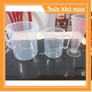 [ Sỉ ] CA ĐONG NHỰA 100 - 250 - 500 ML - Có Vạch Phân Chia Định Lượng/