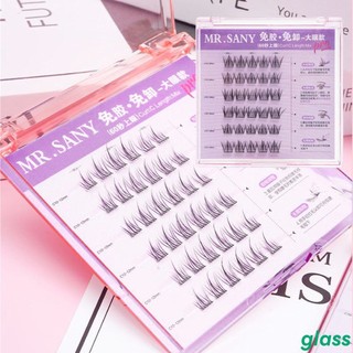 Mr.sany Lông Mi Giả Tự Dính Phân Đoạn Mắt Trang Điểm Mỹ Phẩm Tự Dính Có Thể Tái Sử Dụng Tự Nhiên Uốn Lông Mi Công Cụ Nối Dài